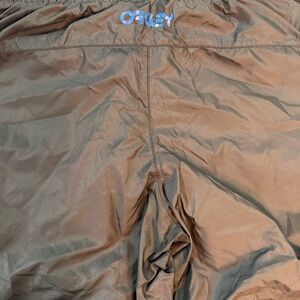 Vintage Oakley lightweight nylon track pants (wind pants) kids XS 10/12 EC!!